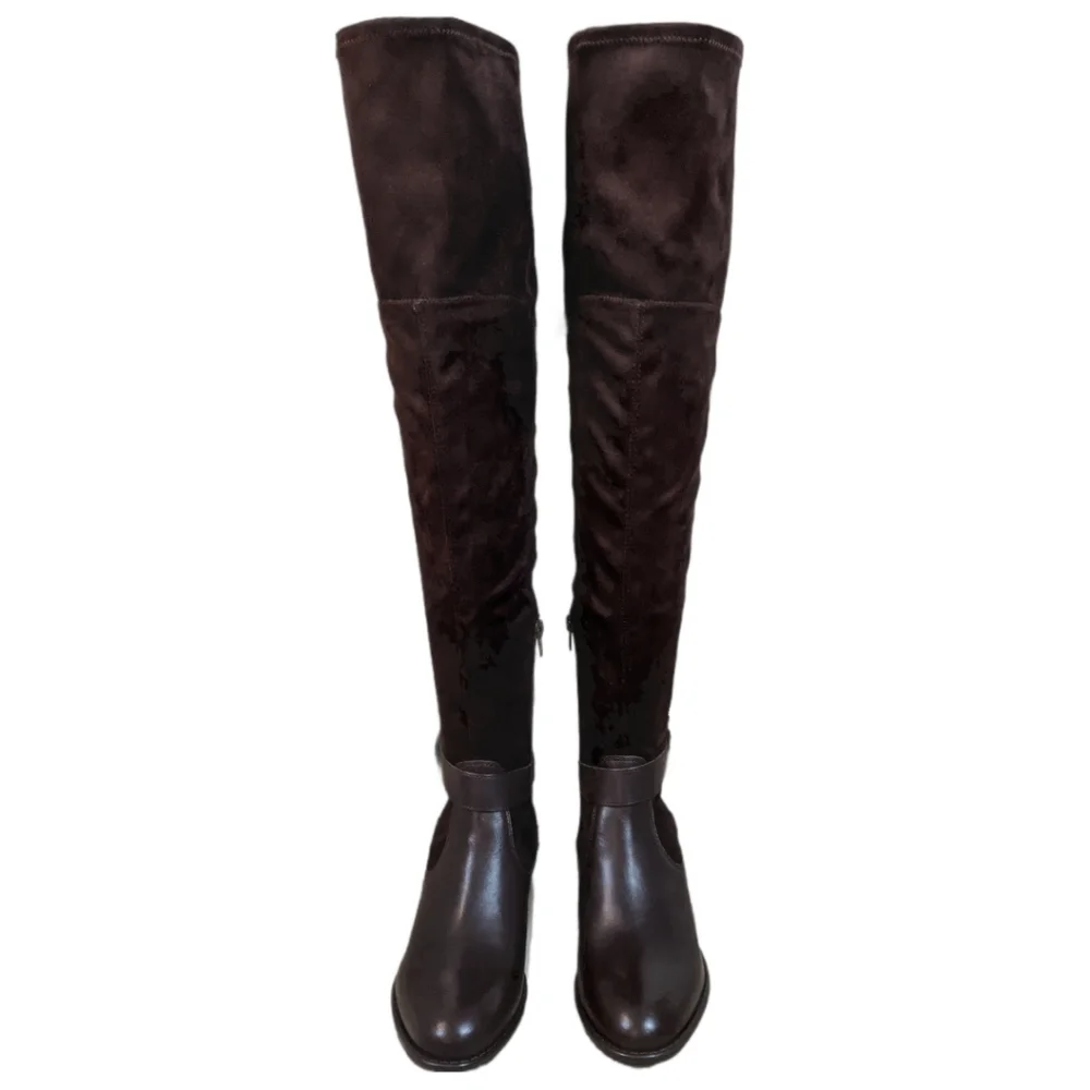 Nine West Over the Knee Brown Boots Size 5.5